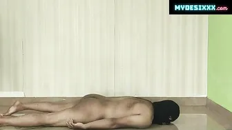 Girl nude walking slave body